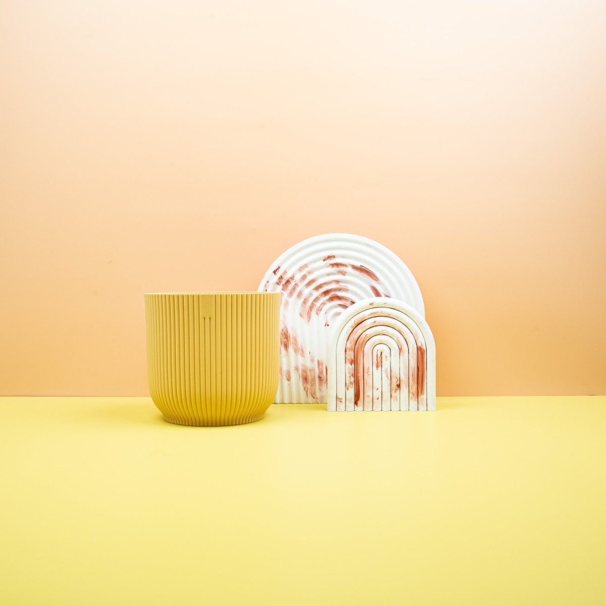 ÜBERTOPF ELHO VIBES FOLD RUND BUTTERGELB online bestellen bei potflourri