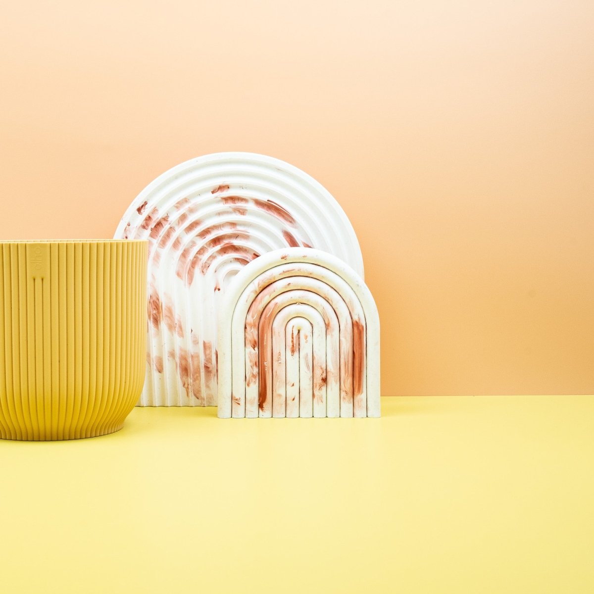 ÜBERTOPF ELHO VIBES FOLD RUND BUTTERGELB online bestellen bei potflourri