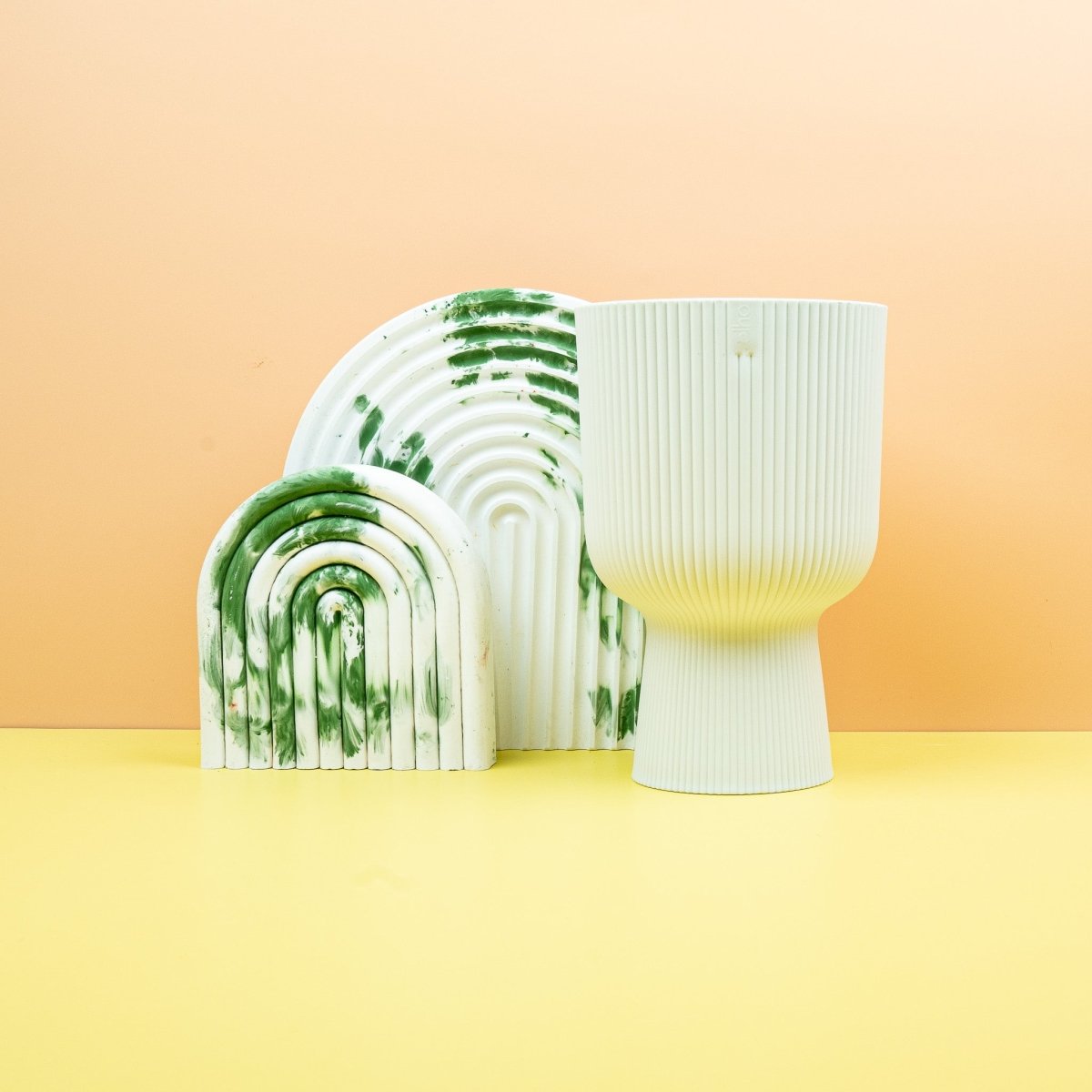 ÜBERTOPF ELHO VIBES FOLD RUND COUPE SEIDENWEISS online bestellen bei potflourri