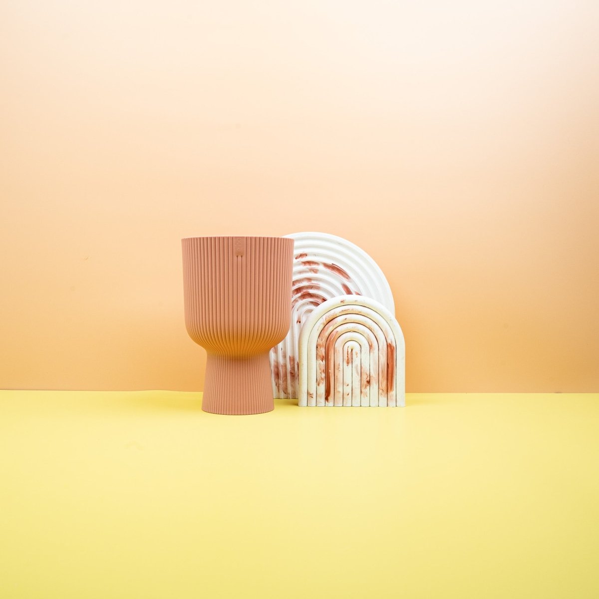 ÜBERTOPF ELHO VIBES FOLD RUND COUPE ZARTROSA online bestellen bei potflourri