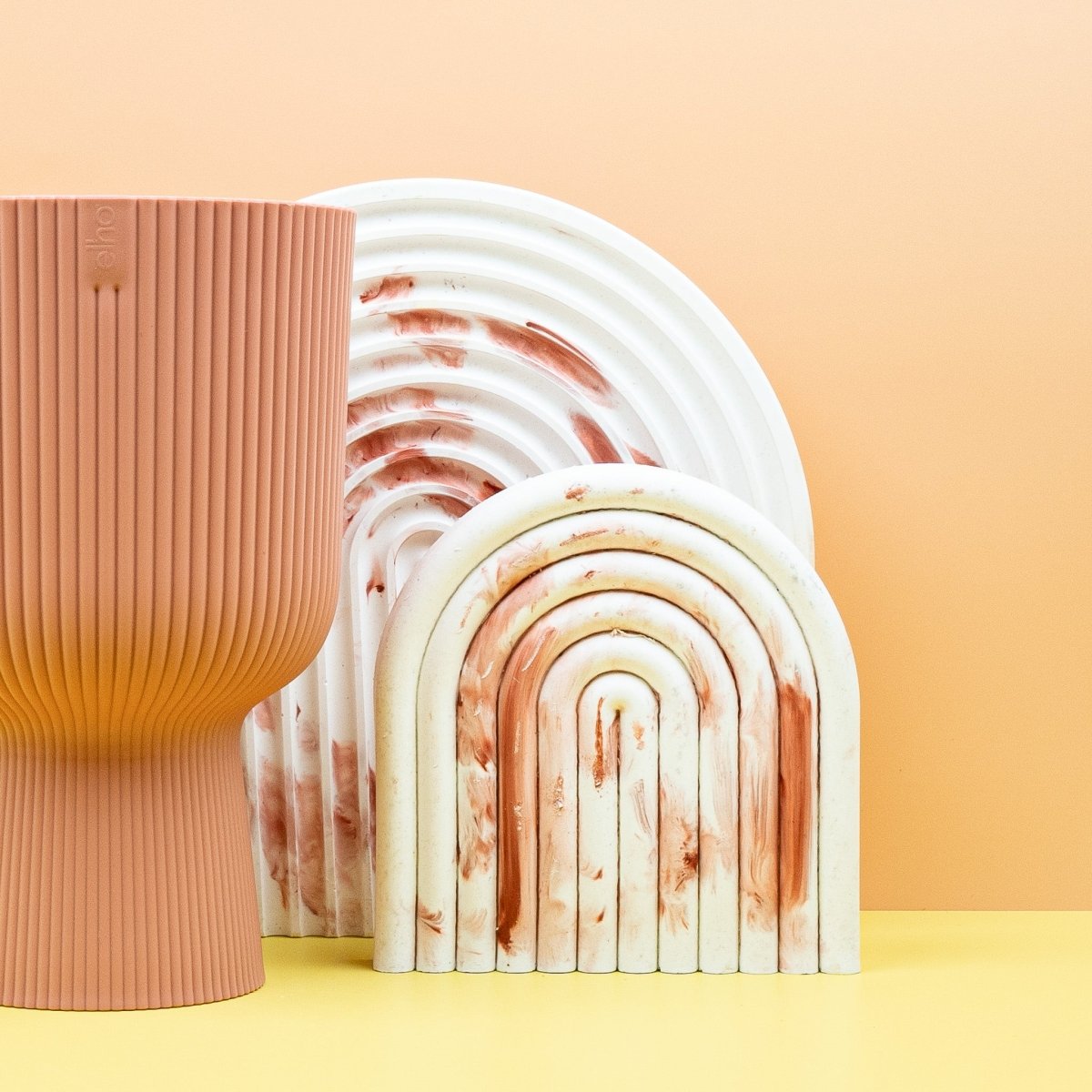 ÜBERTOPF ELHO VIBES FOLD RUND COUPE ZARTROSA online bestellen bei potflourri