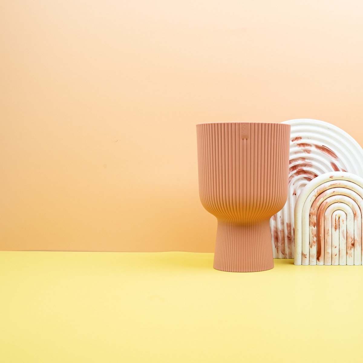 ÜBERTOPF ELHO VIBES FOLD RUND COUPE ZARTROSA online bestellen bei potflourri