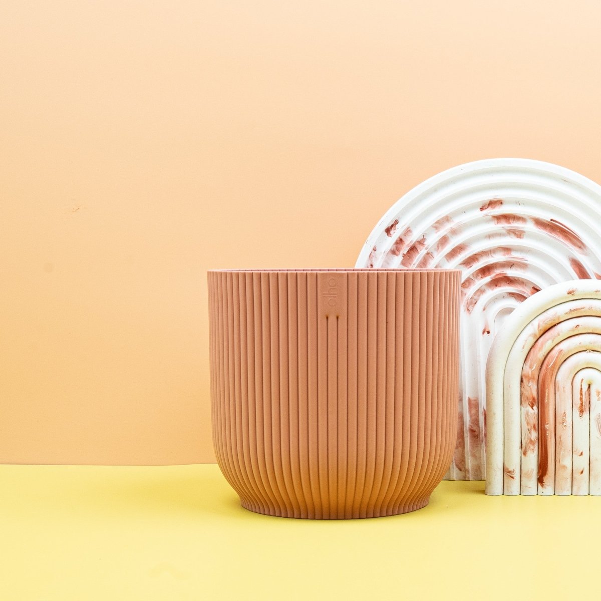 ÜBERTOPF ELHO VIBES FOLD RUND ZARTROSA online bestellen bei potflourri