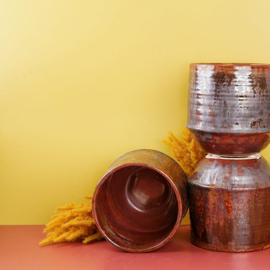 Keramik-Übertopf HARROUCH, 12 cm – potflourri