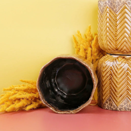 Keramik-Übertopf KUMASI, 11/12 cm – potflourri