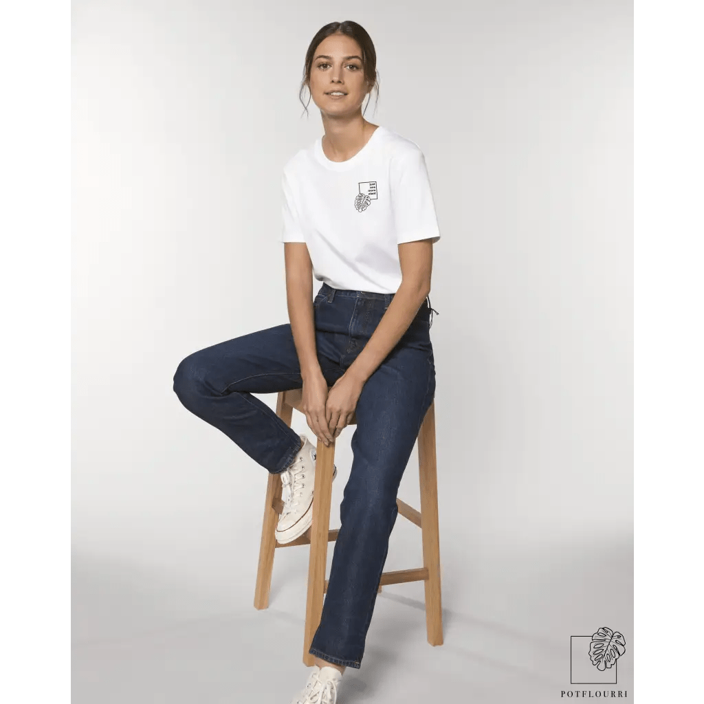 UNISEX MOTIV T-SHIRT ONE - WHITE online bestellen bei potflourri