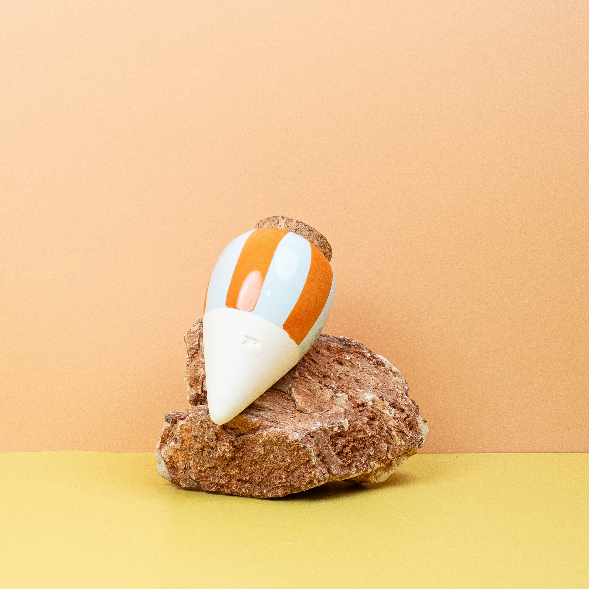SELBSTBEWÄSSERUNG - PEPIN ORANGE BLAU GESTREIFT online bestellen bei potflourri