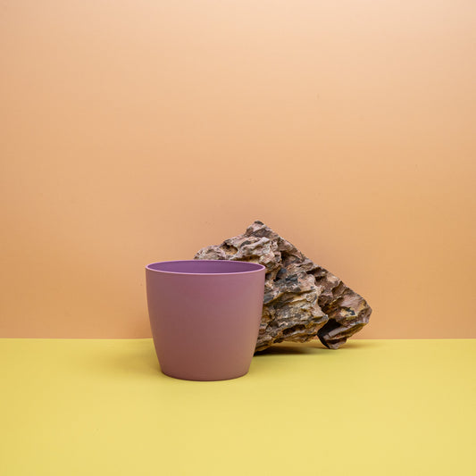 Übertopf Elho Brussels Rund Kräftigesviolet – potflourri