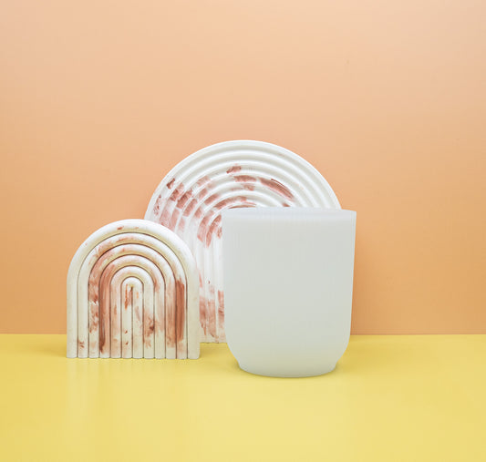 Übertopf Elho Vibes Fold Orchideen Hoch Transparent – potflourri