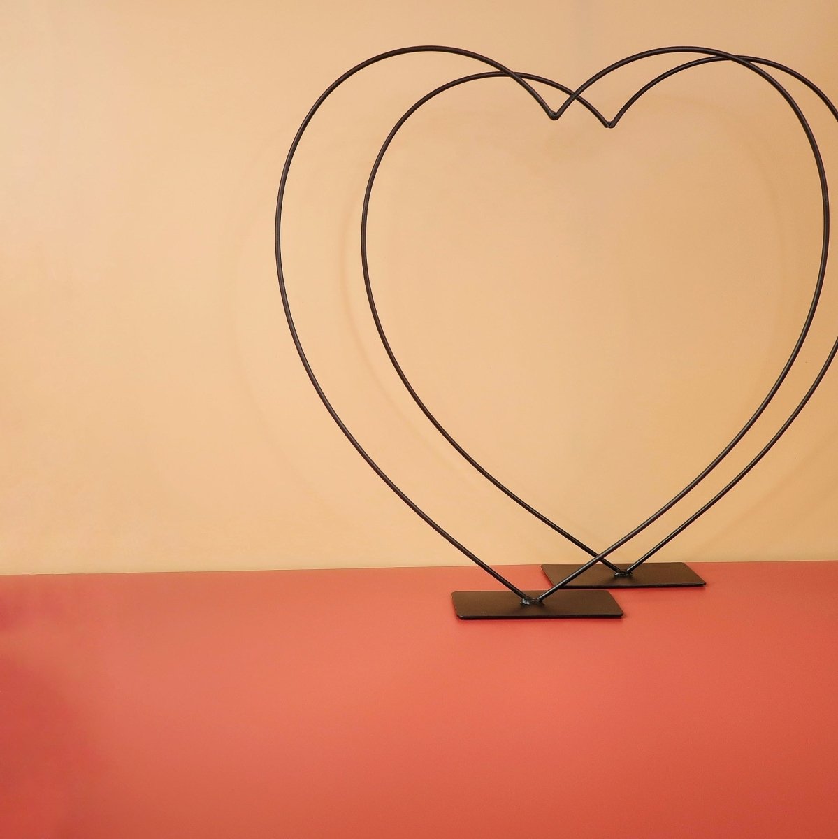 AIRPLANT HOLDER - HEART BLACK online bestellen bei potflourri