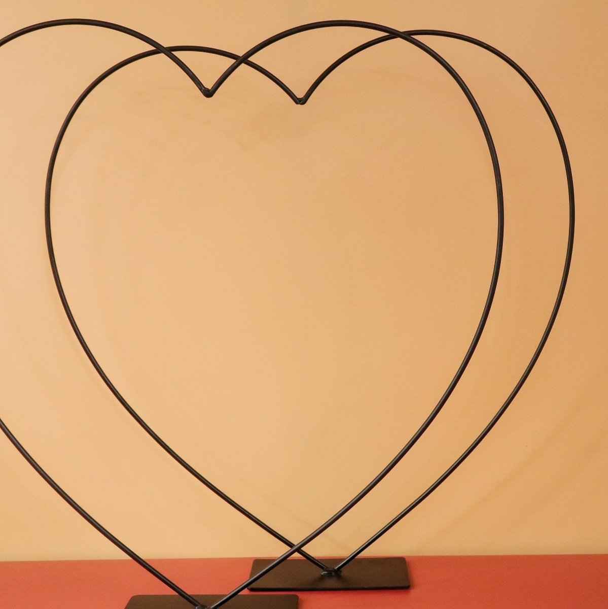 AIRPLANT HOLDER - HEART BLACK online bestellen bei potflourri