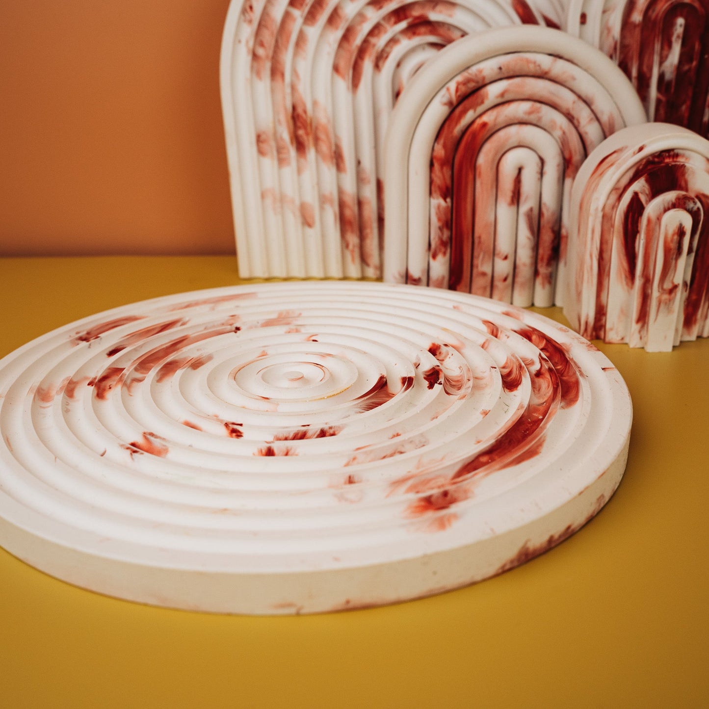 DEKORATION - CIRCLE RED SPLASH online bestellen bei potflourri